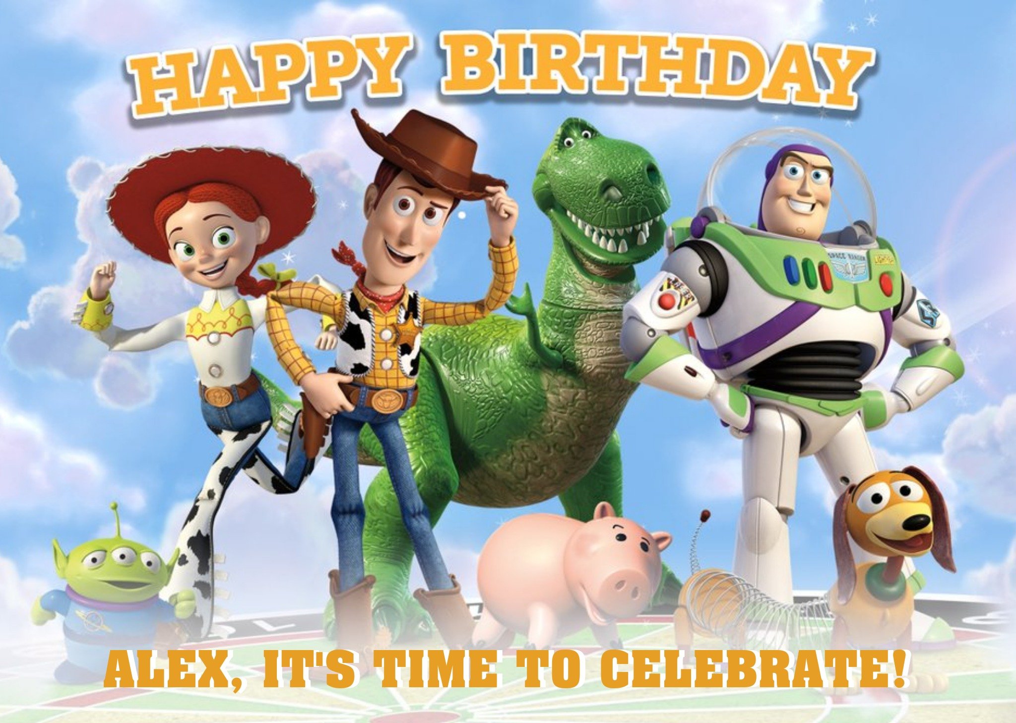 Toy Story Birthday Card Ecard