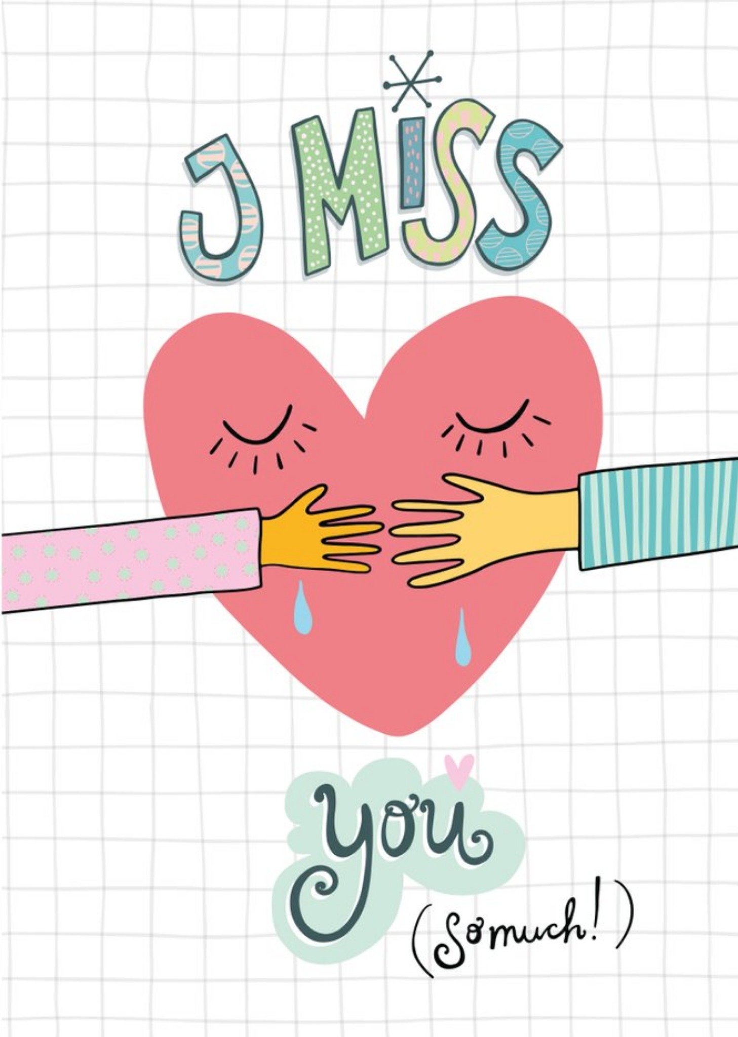 I Miss You So Much Card Ecard