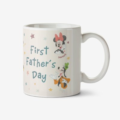 Disney Mickey Mouse & Friends First Father's Day Photo Upload Mug
