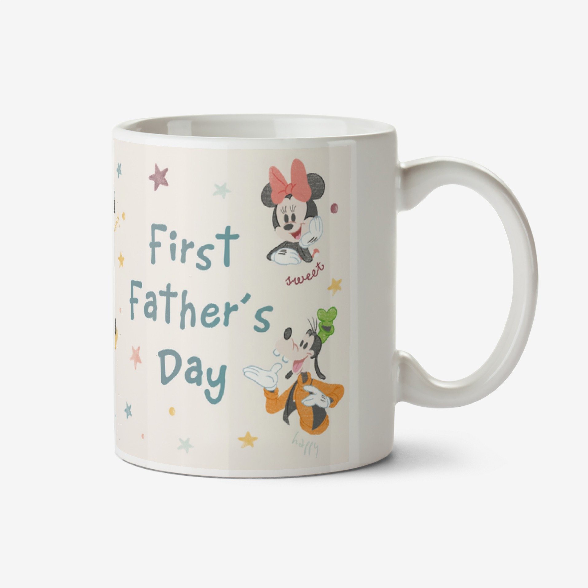 Disney Mickey Mouse & Friends First Father's Day Photo Upload Mug Ceramic Mug