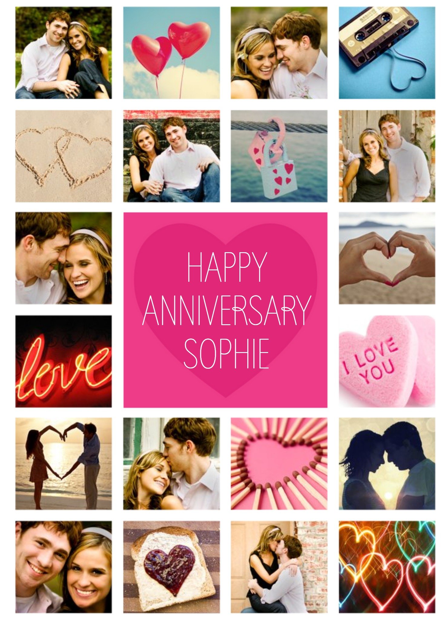 Happy Anniversary Card - Photo Upload Card Ecard