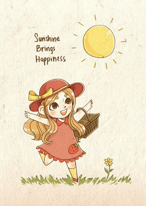 Weatherly Sunshine Brings Happiness Card