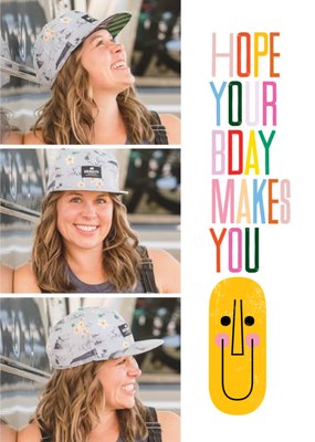Kate Smith Co. Bday Makes You Smile Birthday Card