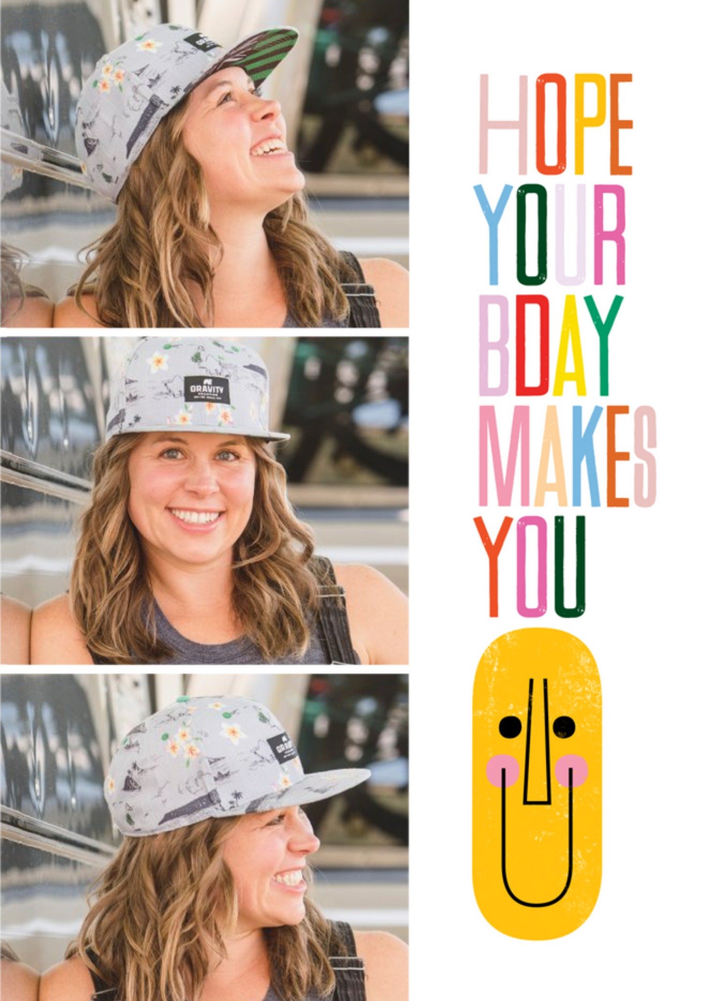 Moonpig Kate Smith Co. Bday Makes You Smile Birthday Card Ecard