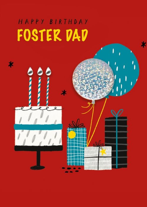 GUK Foster Dad Birthday Card