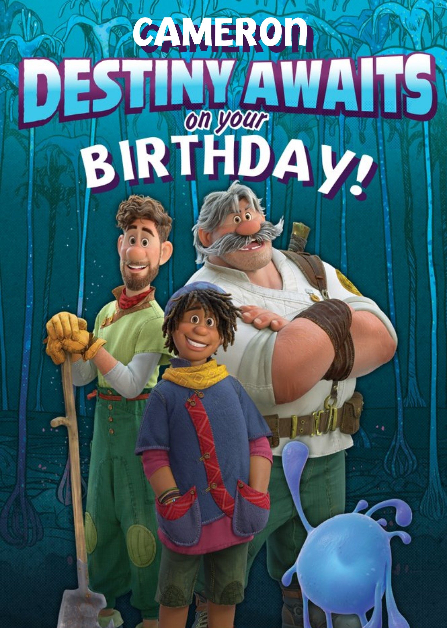 Disney Strange World Destiny Awaits Birthday Card Ecard