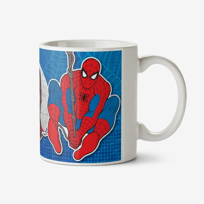 Marvel Spiderman Swinging Into Action Mug
