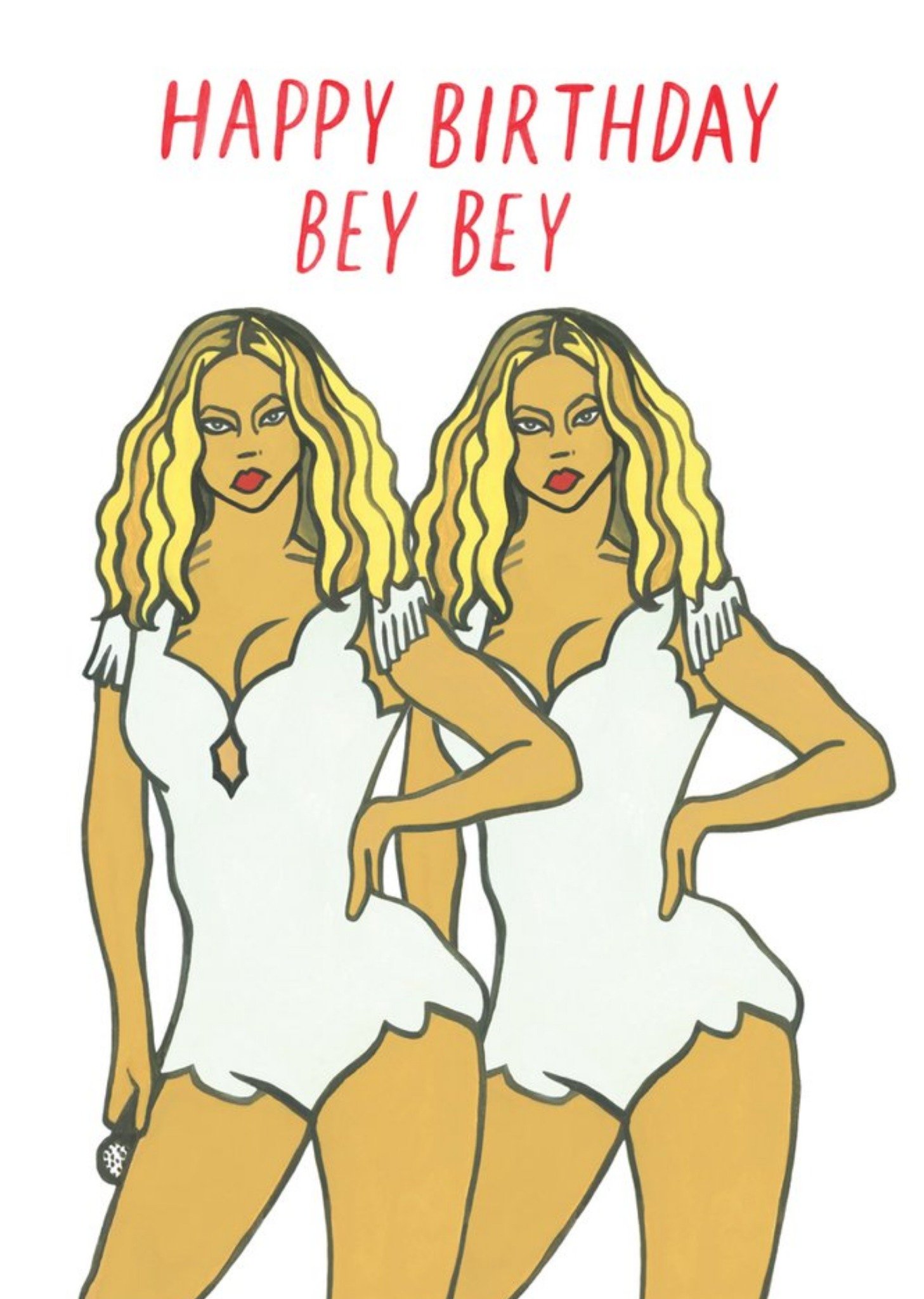 Brainbox Candy Happy Birthday Bey Bey Card