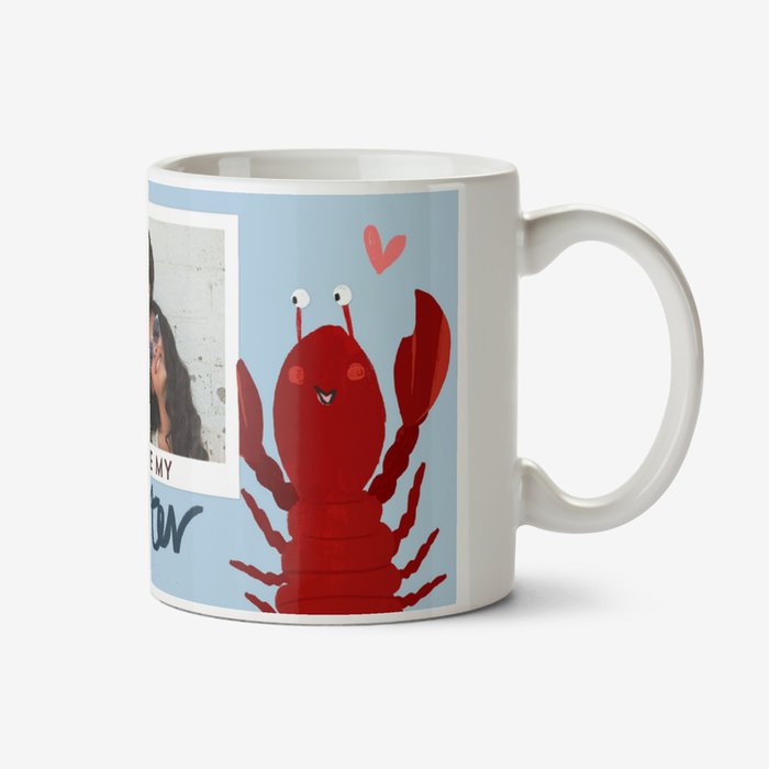 Valentine's Day Mug - Photo Upload - Lobster