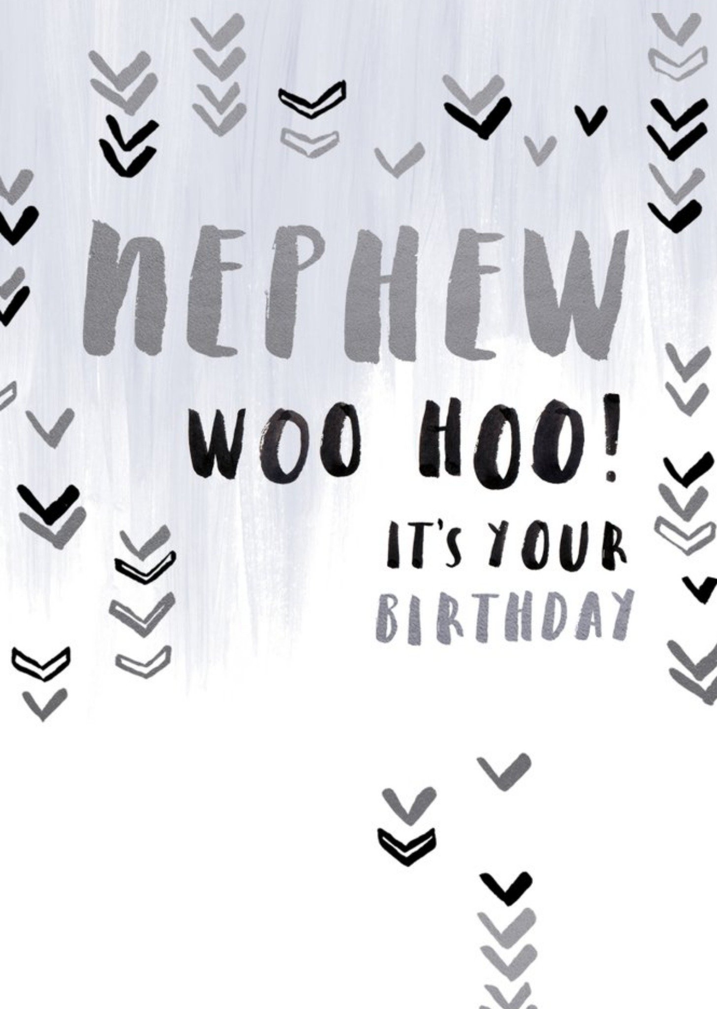 Moonpig Nephew Woohoo Birthday Card, Large