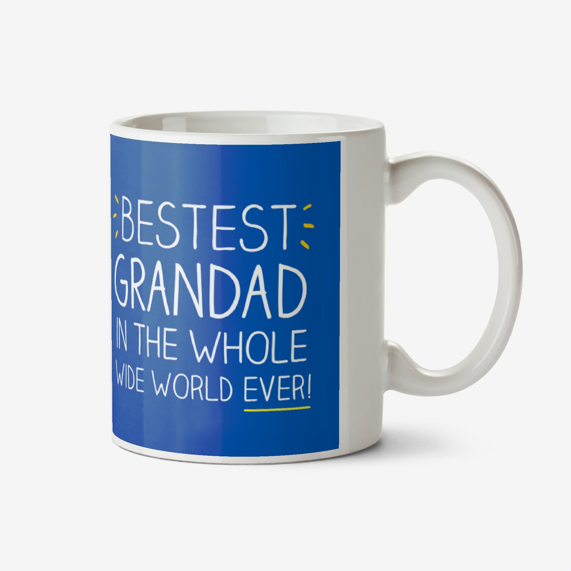 Happy Jackson Bestest Grandad Photo Upload Mug Ceramic Mug