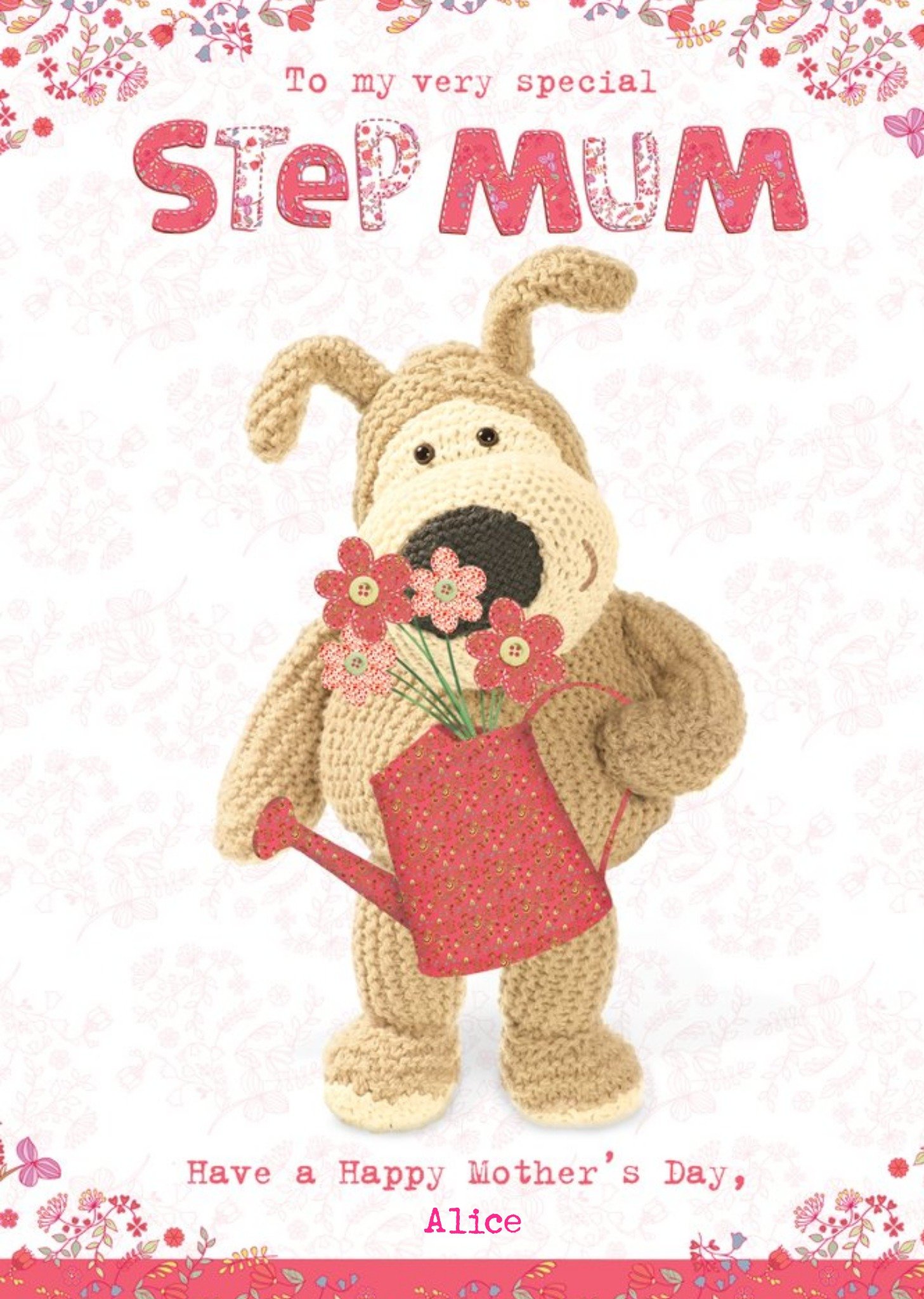 Boofle To My Special Step Mum Mothers Day Card, Large