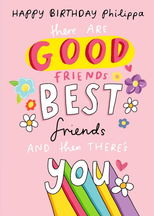 Emily Coxhead The Happy News Good Friend Best Friends Birthday card