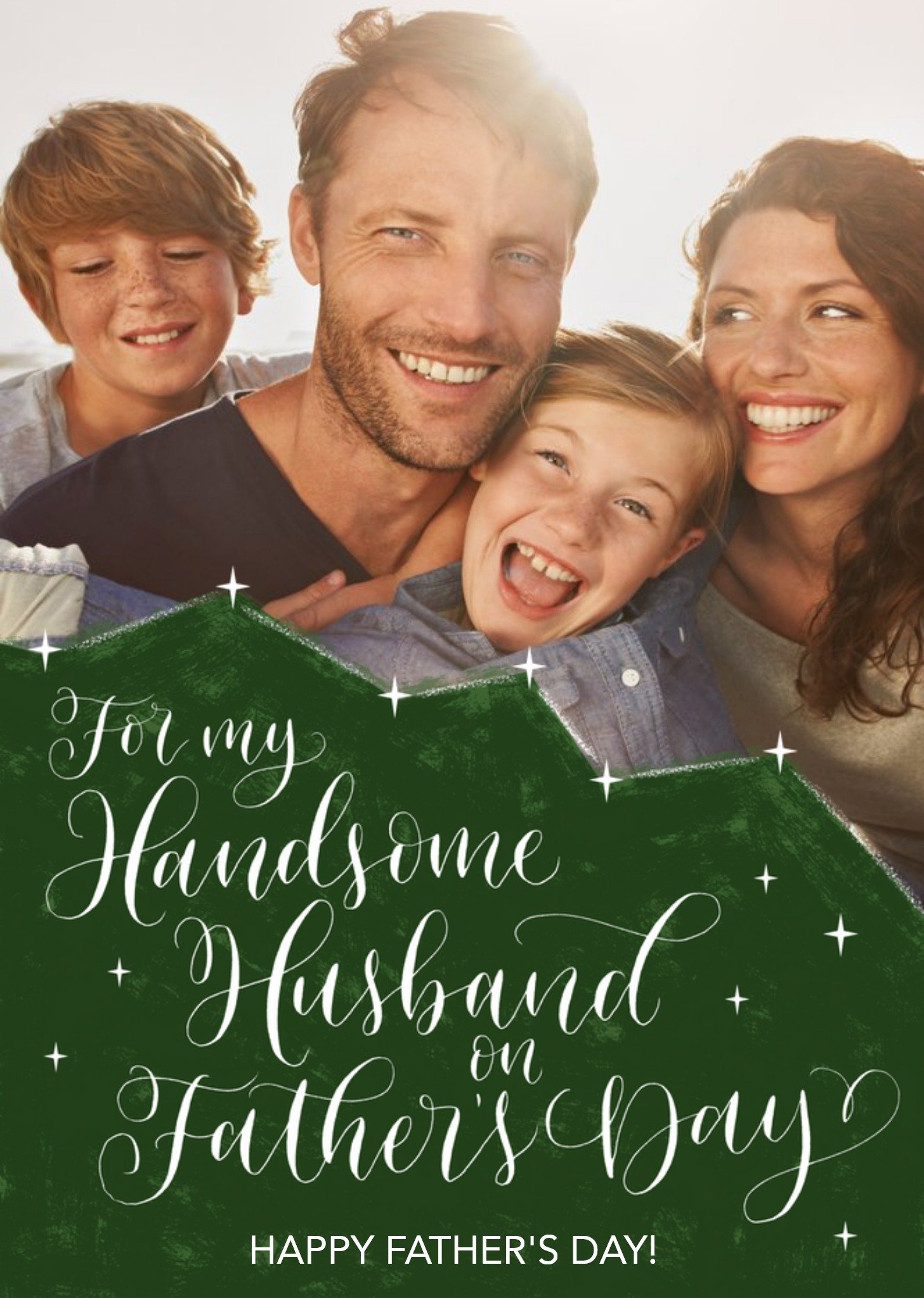 The Most Handsome Husband Father's Day Card Ecard