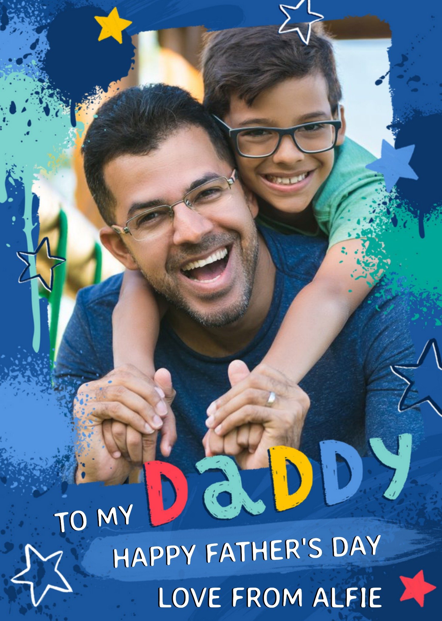 Studio Sundae To My Daddy Photo Upload Father's Day Card Ecard