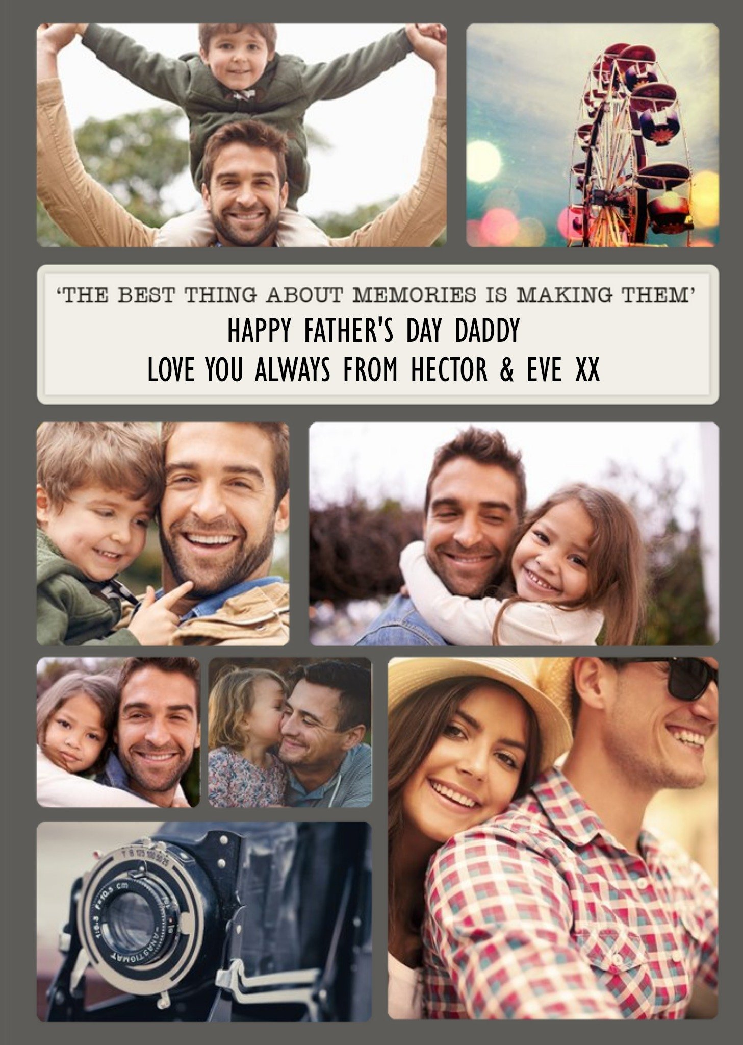 Customised Father's Day Cards Ecard