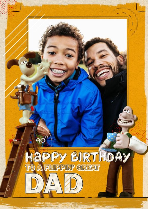 Wallace And Gromit Photo Upload Happy Birthday To A Flippin Great Dad