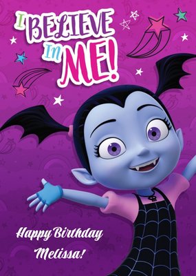 Birthday card - Vampirina - Disney - activity card -