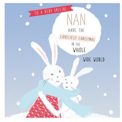 Loveliest Christmas For Nan Card