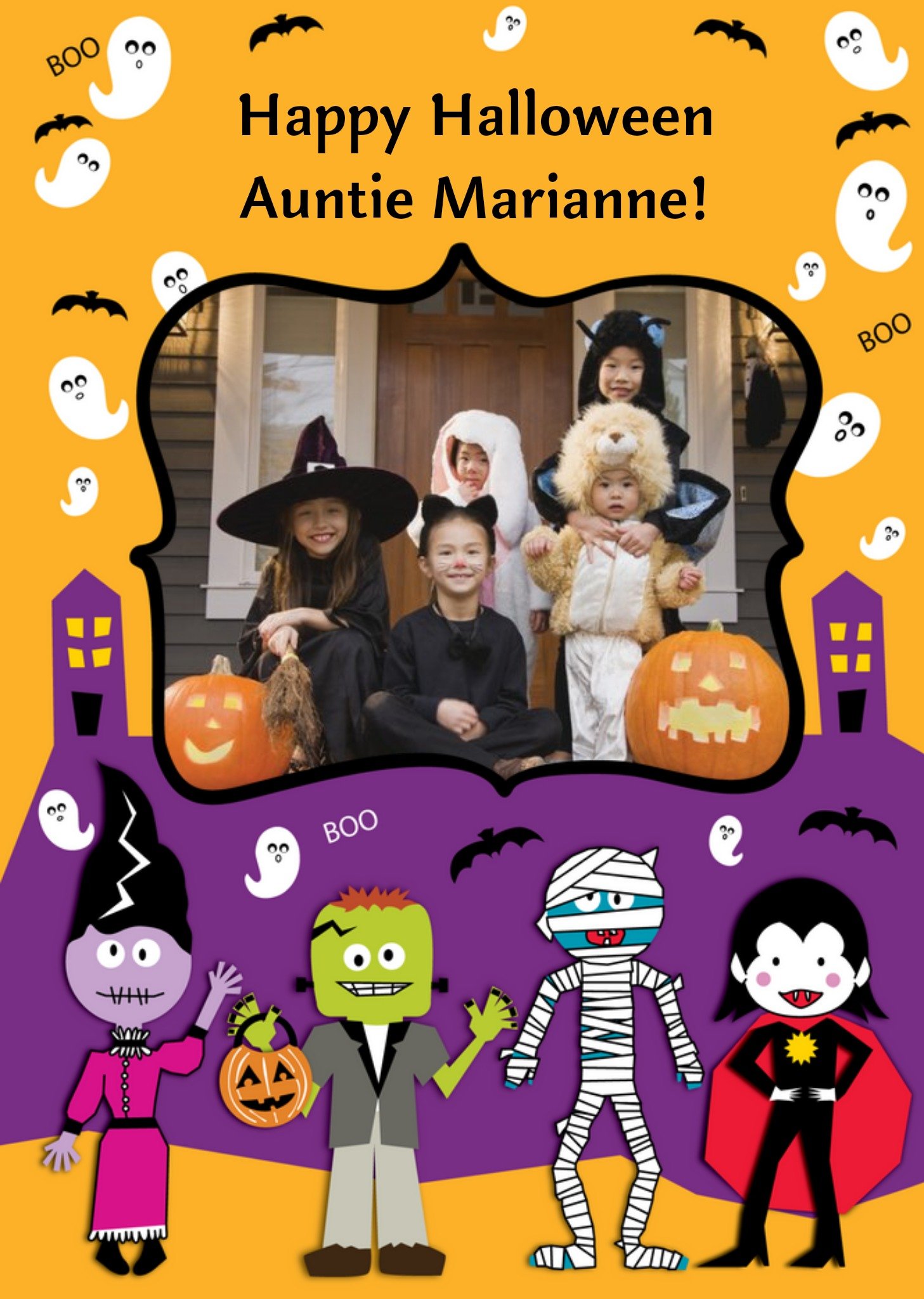 Photo Upload Halloween Card Ecard