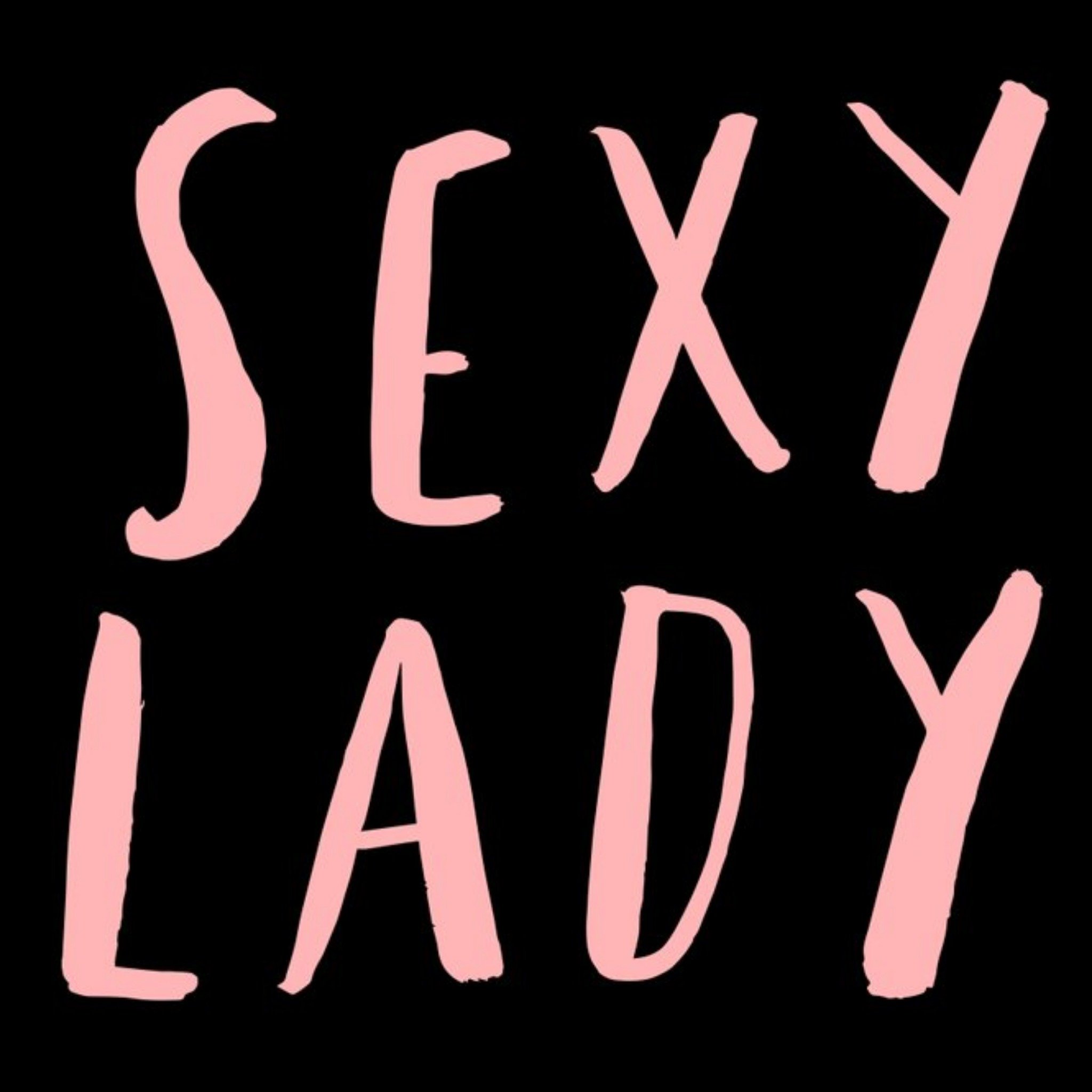 Moonpig Sexy Lady Square Card