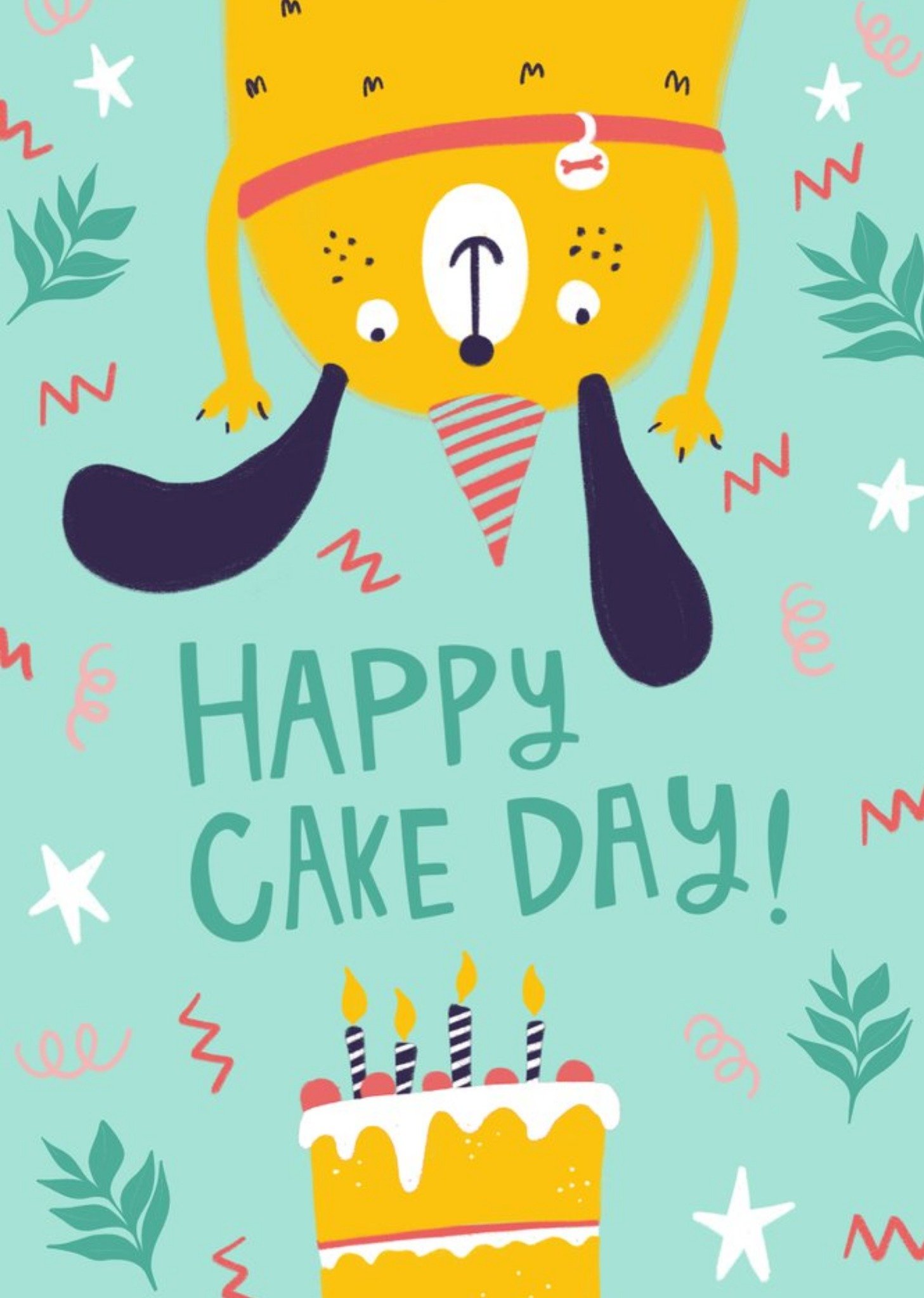 Moonpig Happy Cake Day Card Ecard