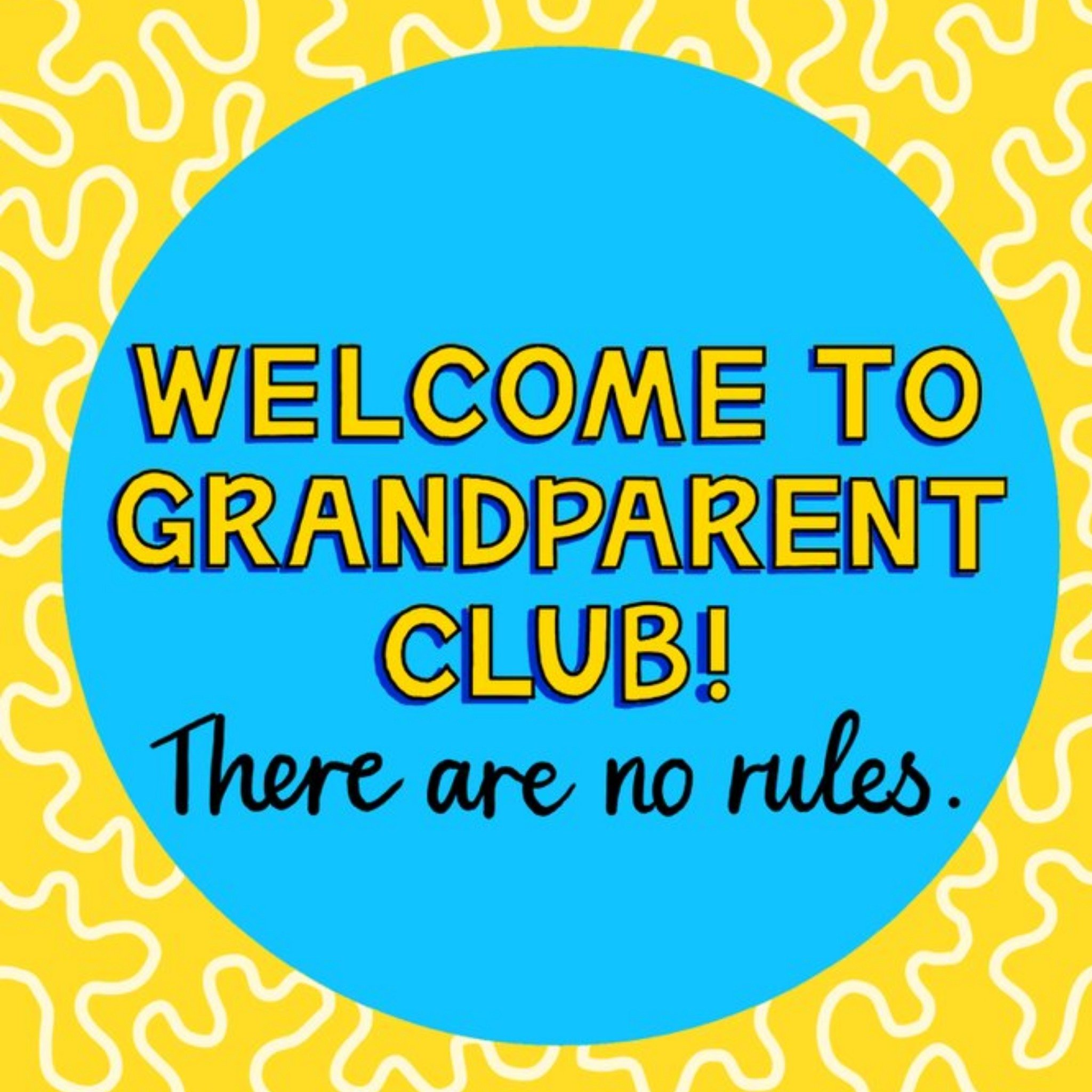 Grandparent Club Card, Square