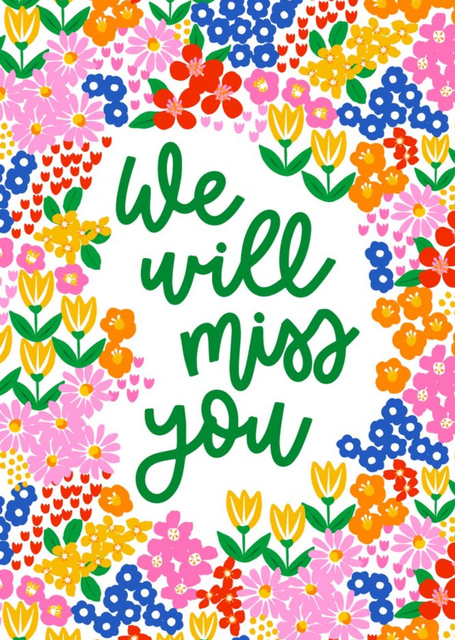 Gabriel Neil Flowers Miss You Just A Note Card Ecard