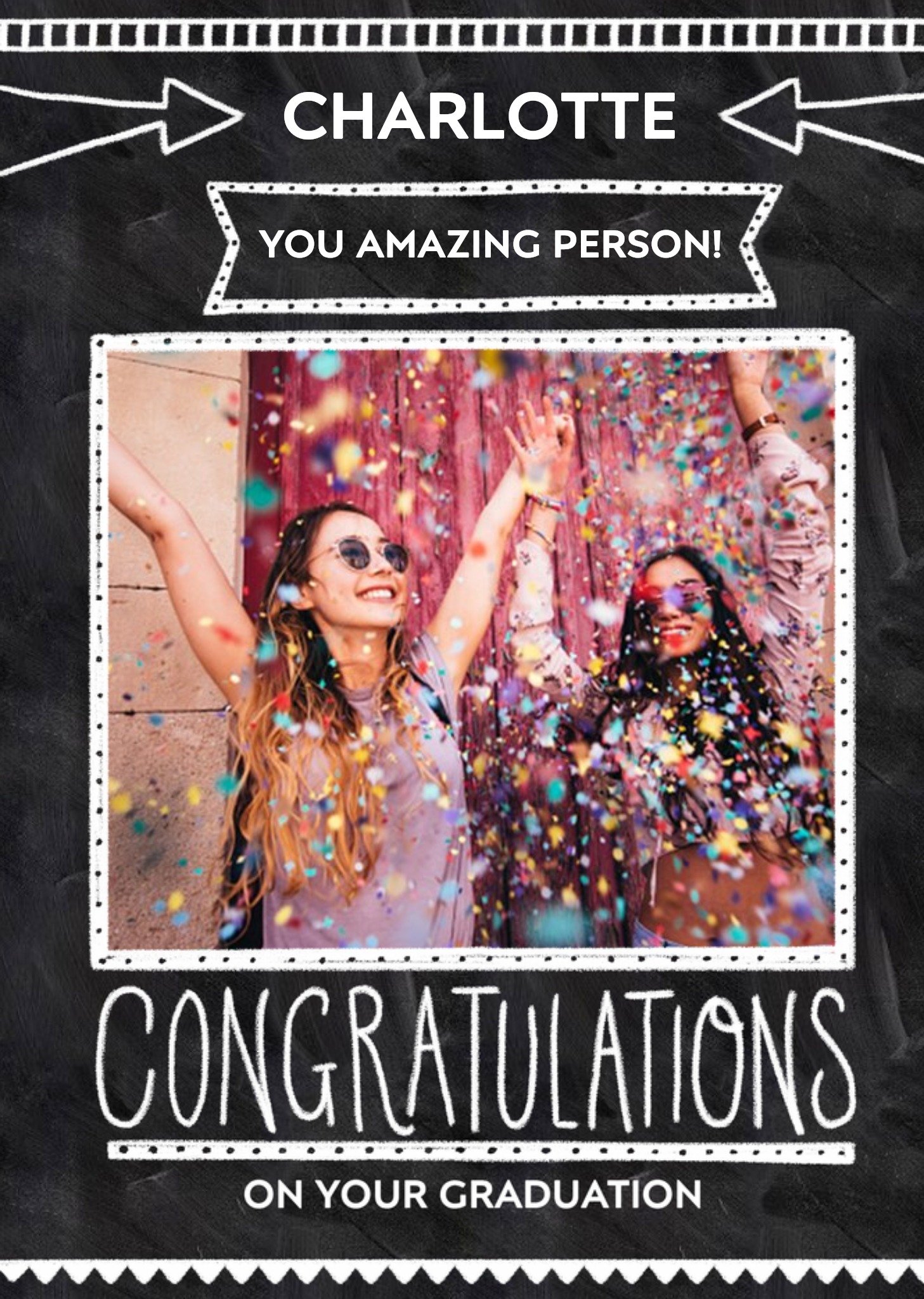 Graduation Card - Congratulations - Photo Upload Ecard