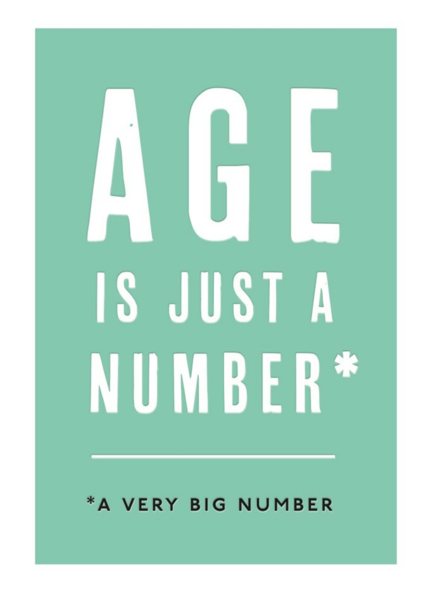 Mungo And Shoddy Age Is Just A Number Ecard