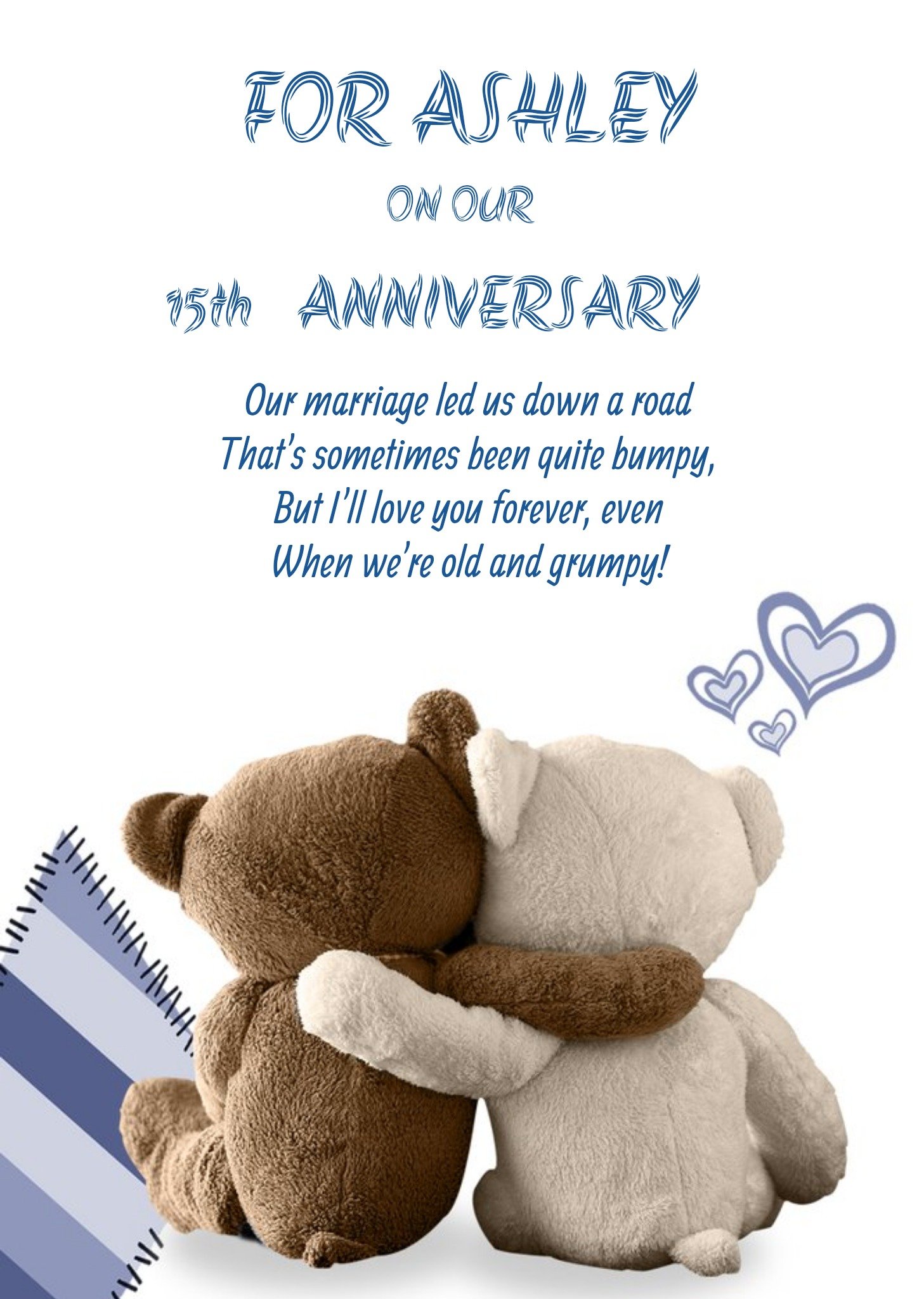 15th Anniversary Card Ecard