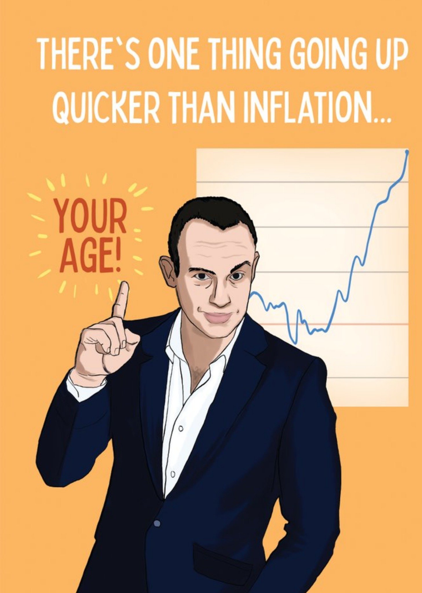 Quicker Than Inflation Card Ecard