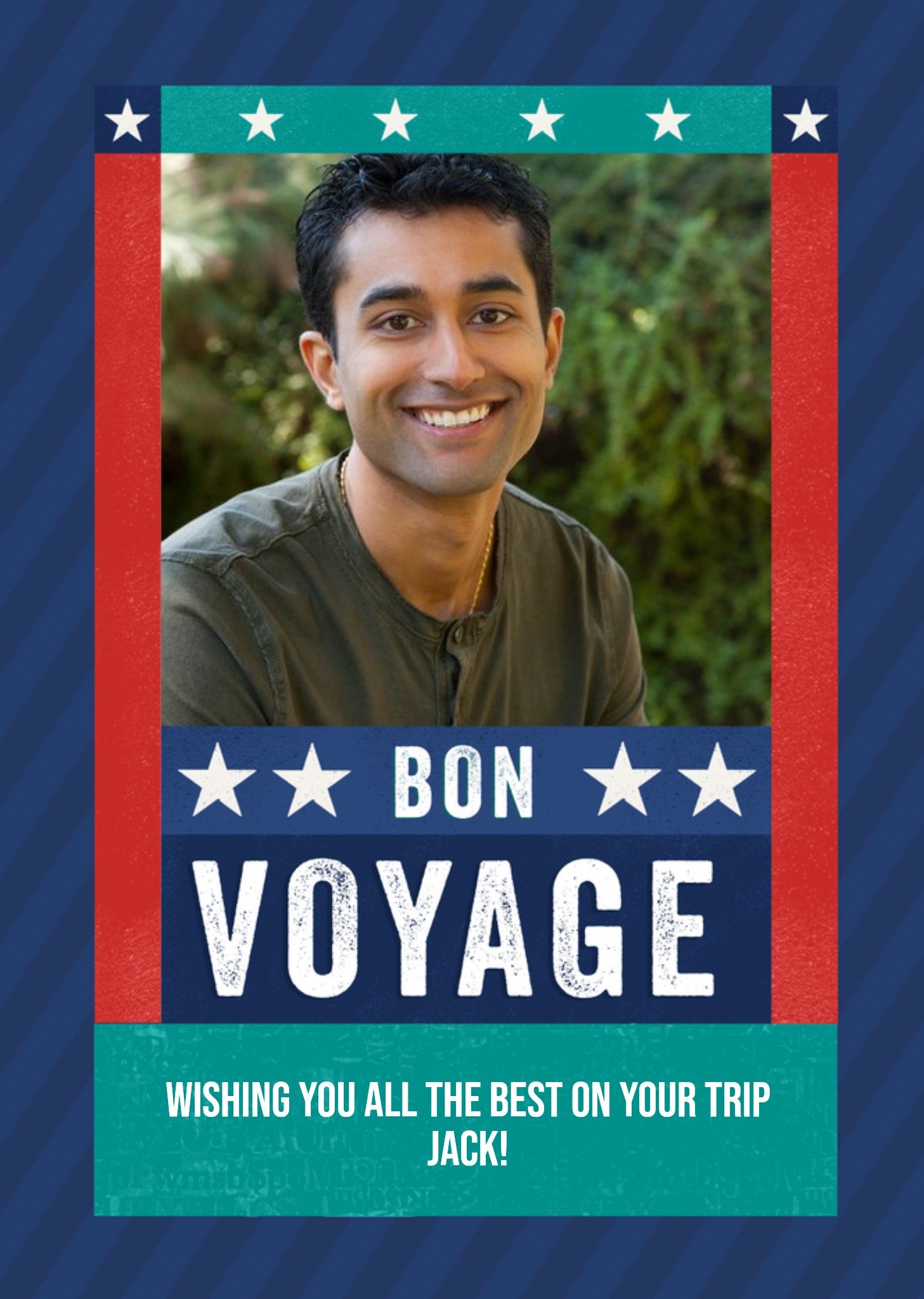 Block Party Photo Upload Bon Voyage Card Ecard