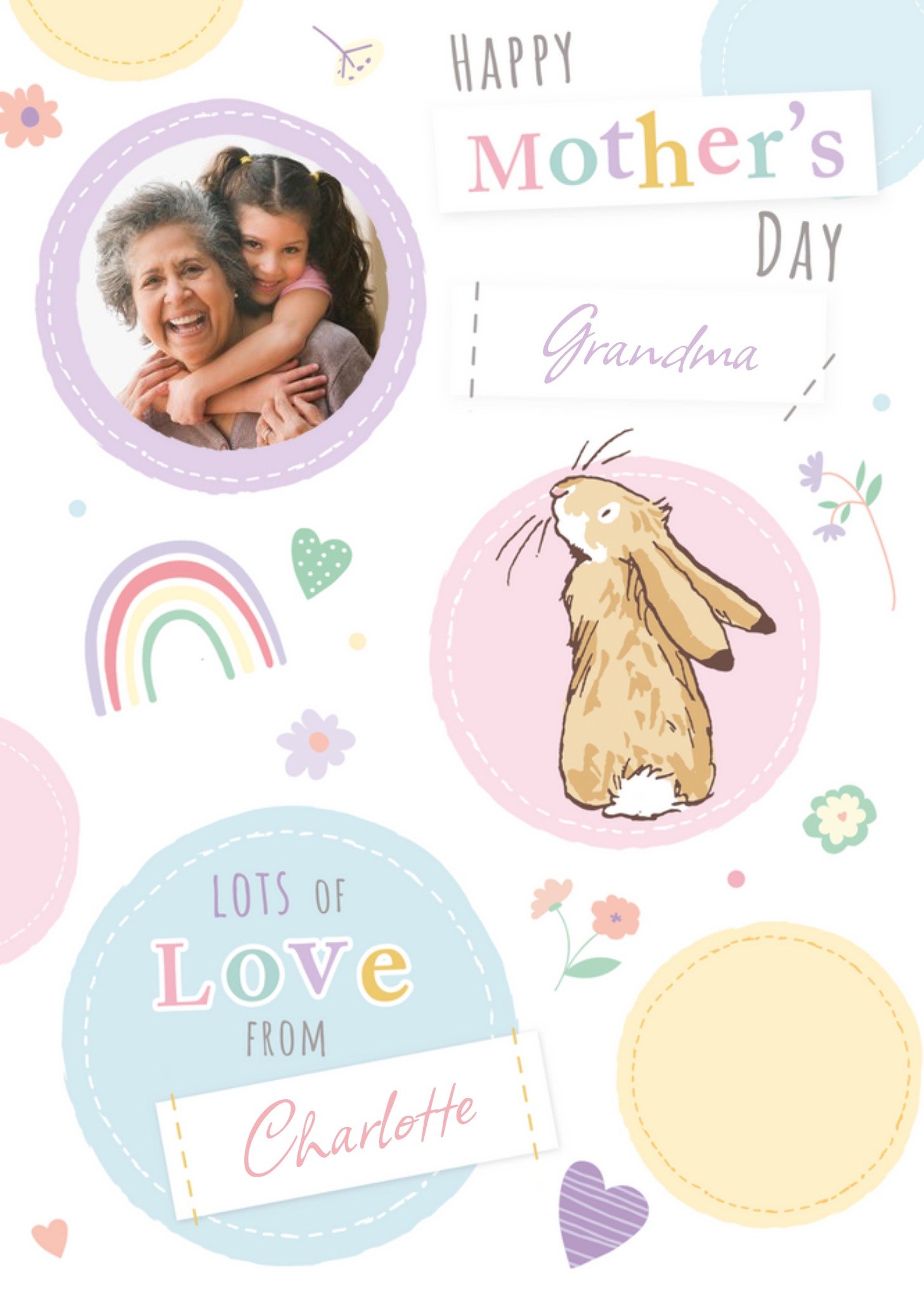 Danilo Guess How Much I Love You Mother's Day Grandma Photo Upload Card Ecard