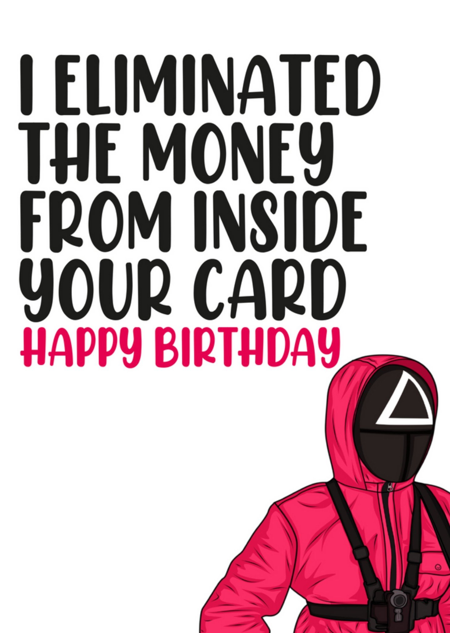 Filthy Sentiments Squid Games Funny Birthday Card Ecard