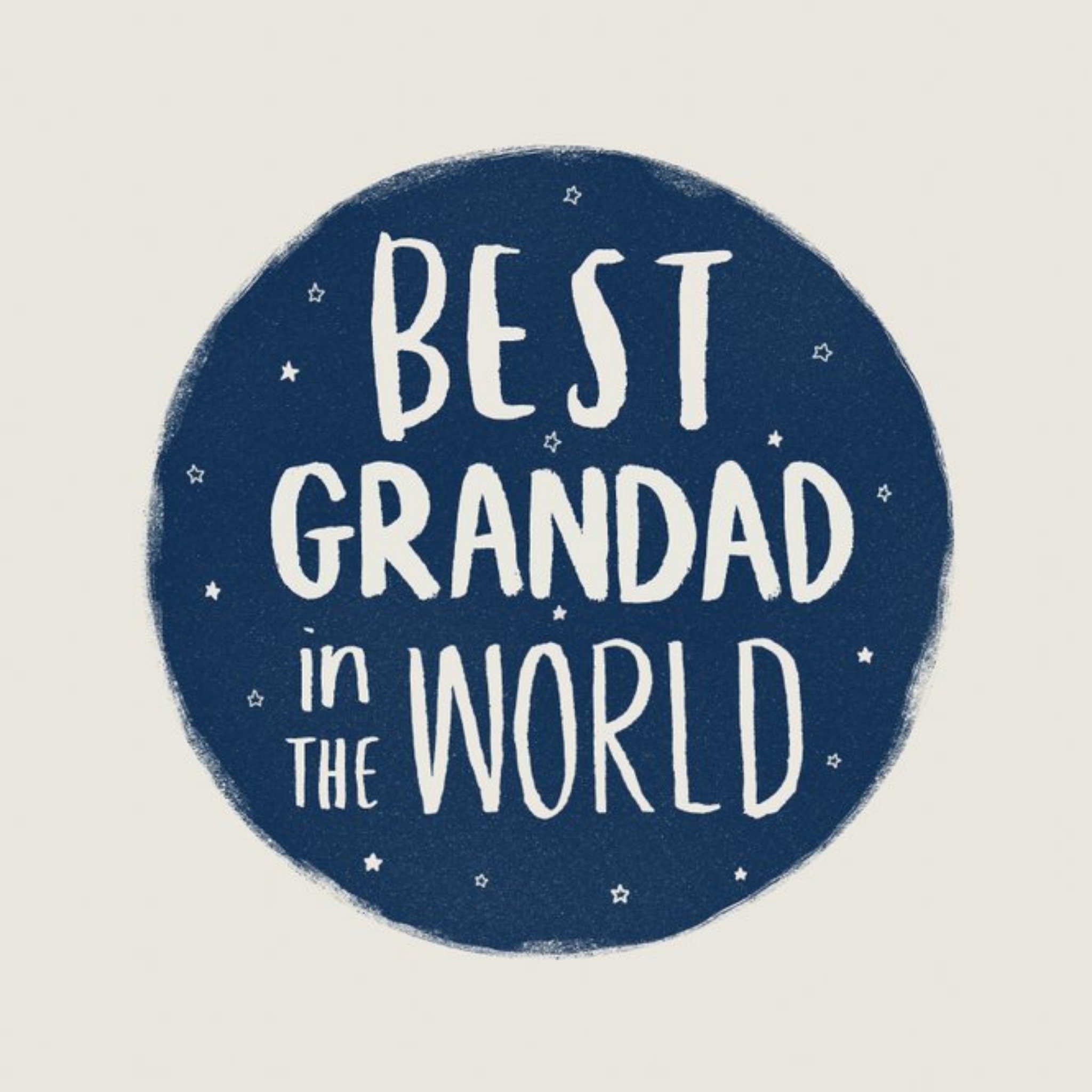 Moonpig Best Grandad In The World Card, Square