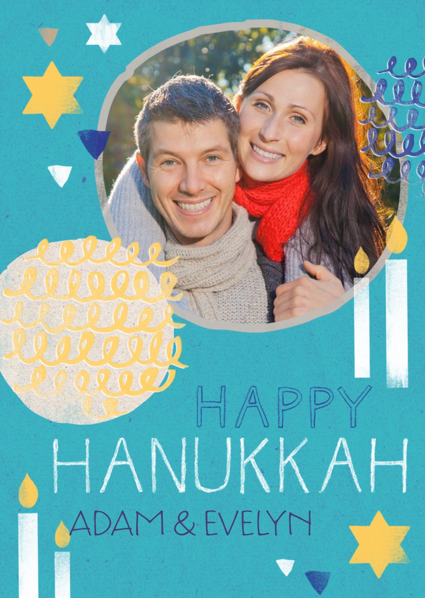 Photo Hanukkah Card Ecard