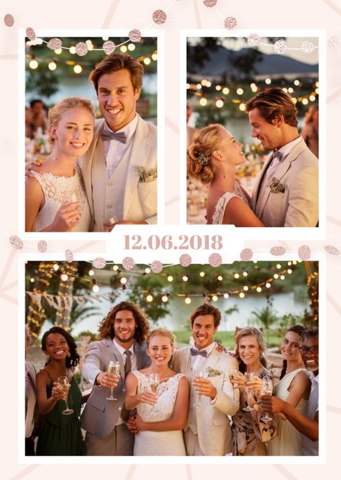 Wedding Card - Wedding Day - Congratulations - Photo Upload