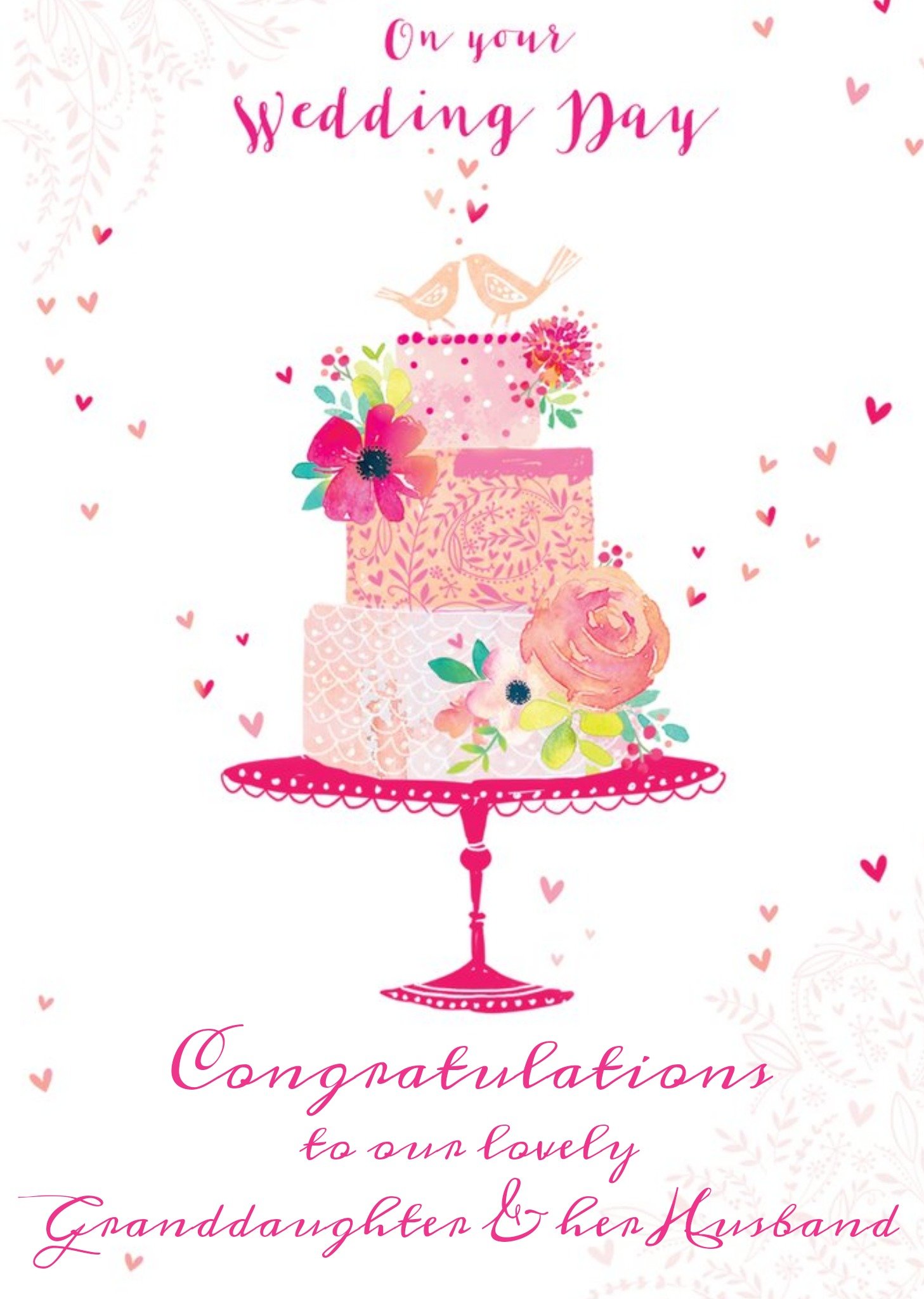 Ling Design Congratulations Granddaughter And Her Husband Wedding Card Ecard