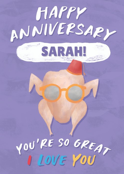 Friends Happy Anniversary Card | Moonpig