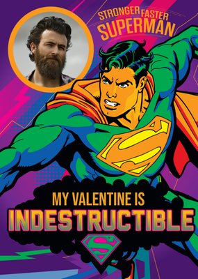 Dc Comics Superman Valentines Day Card