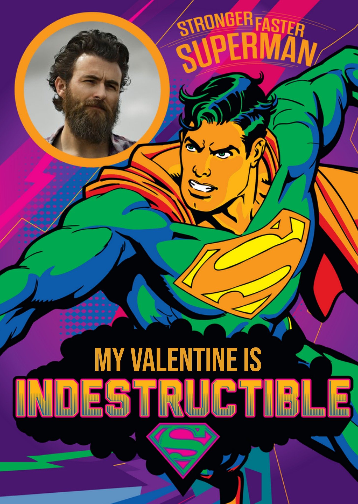 Other Dc Comics Superman Valentines Day Card, Large