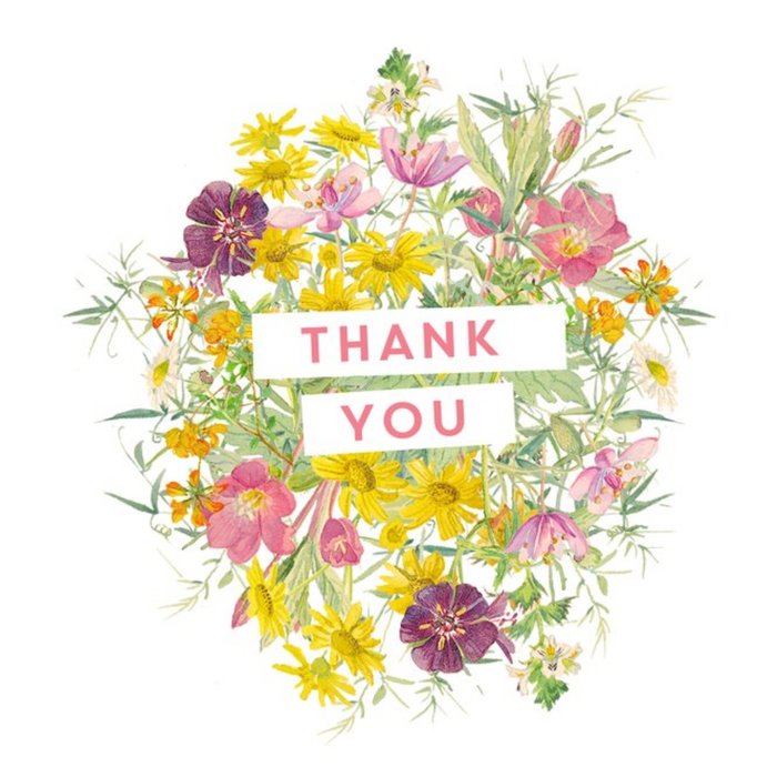 Country Diary Thank You Card