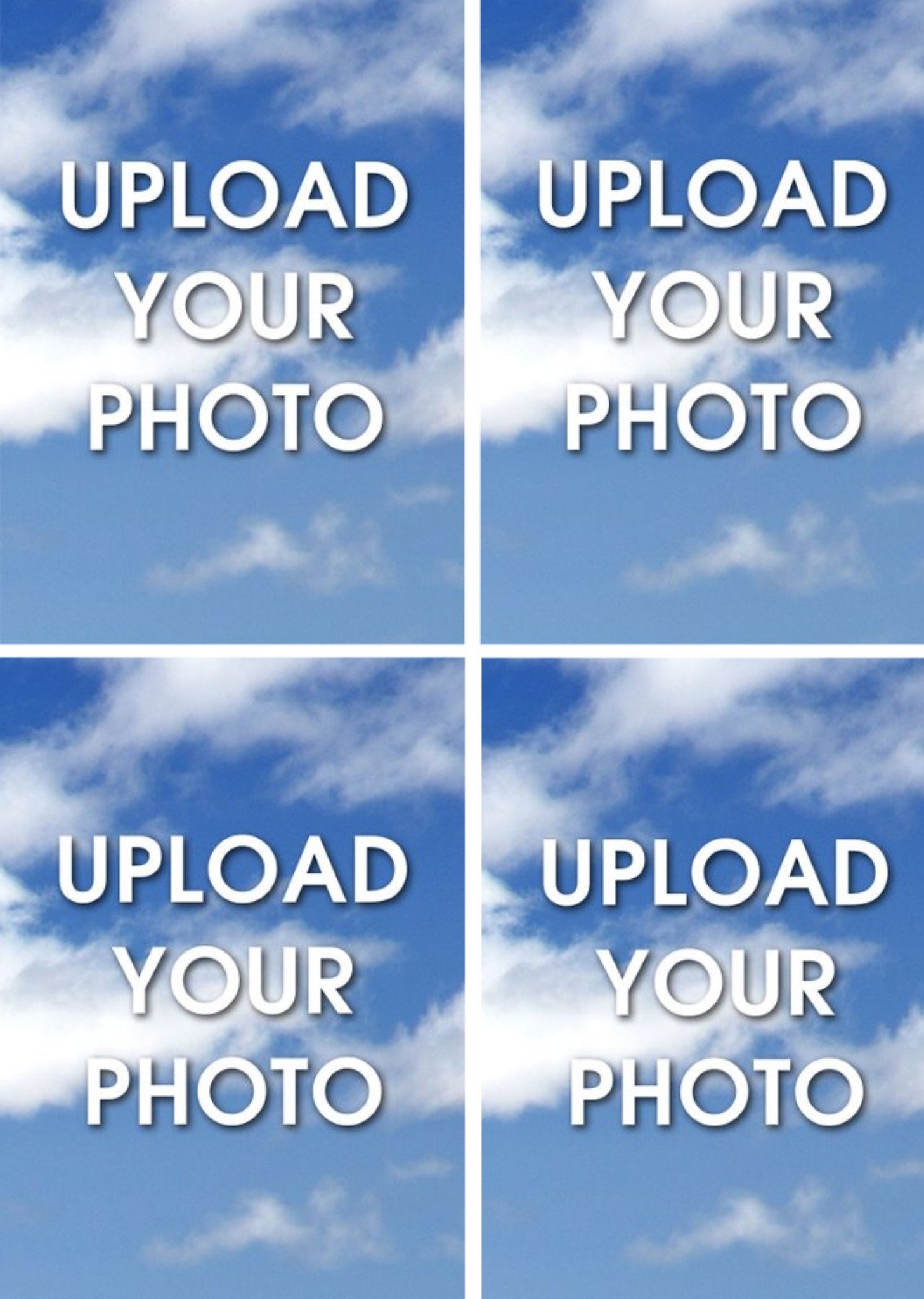 Create Your Own Photo Upload Card