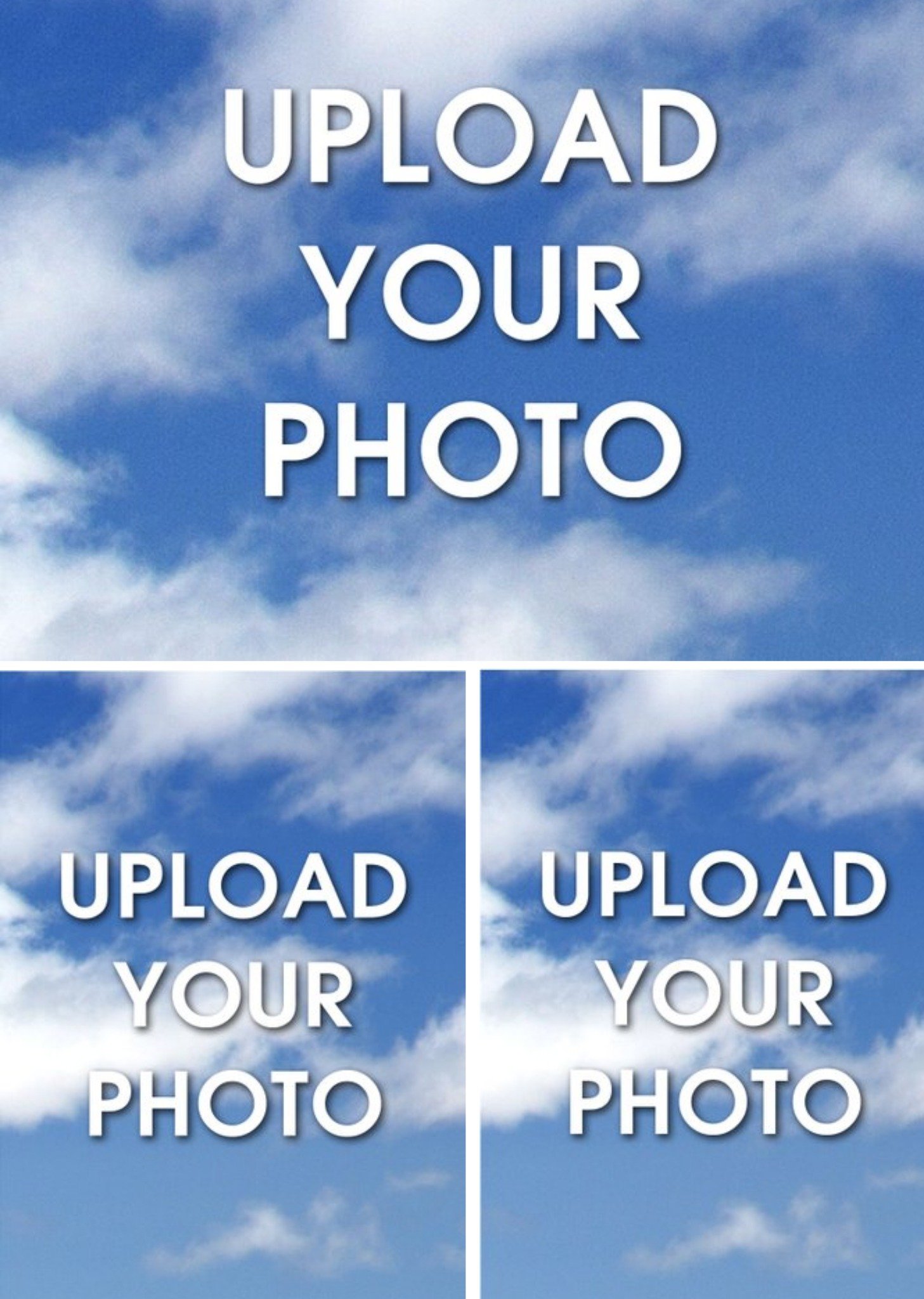 Create Your Own Photo Upload Card