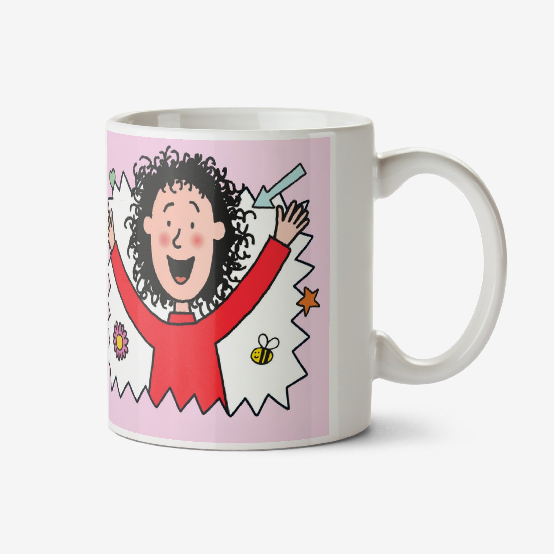 Illustrated Tracy Beaker Photo Upload Mug Ceramic Mug