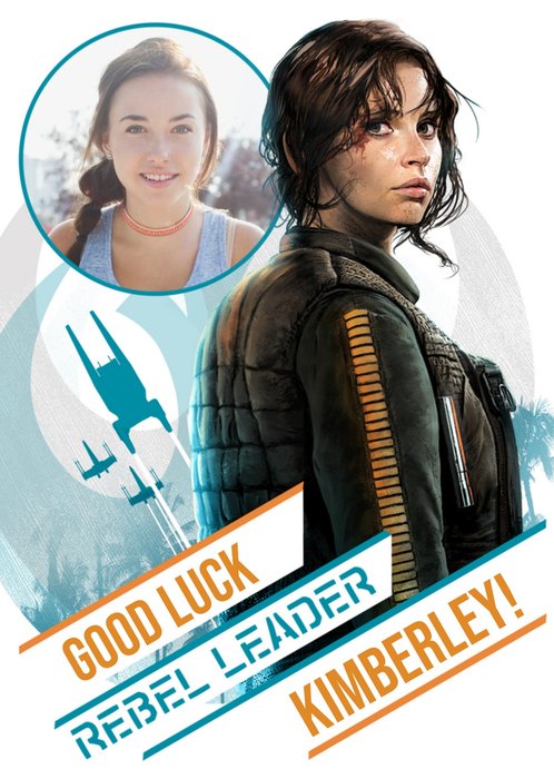 Star Wars Rogue One Rebel Leader Photo Card