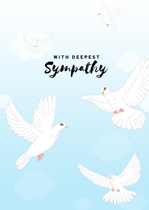 Illustration With Deepest Sympathy