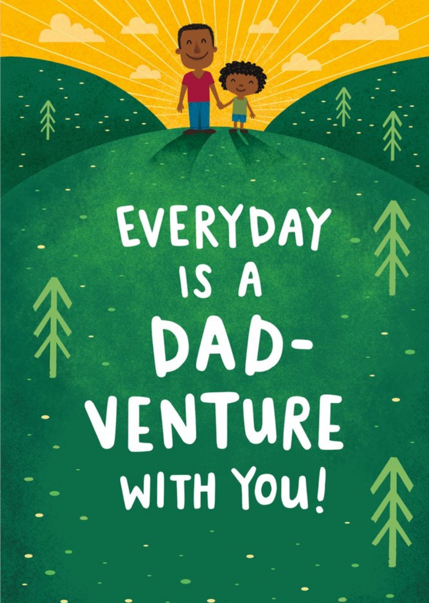 Ukg Superhero Dad Fathers Day Card