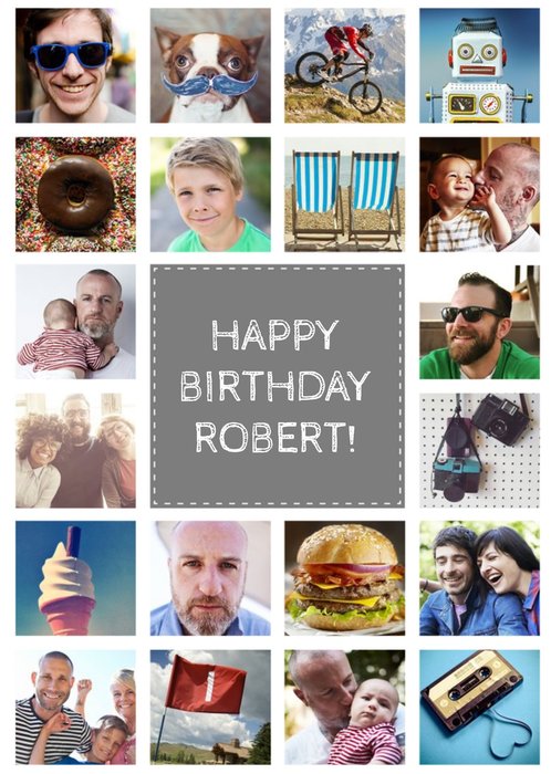 Multi Photo Upload Birthday Card